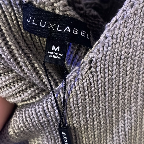 JLUXLABEL sweater dress with beautiful cross tie back - Picture 7 of 8